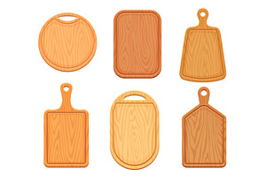 Wooden kitchen chopping boards, an Object Illustration by Buch&Bee