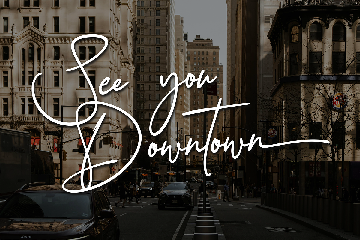 Brilliany Modern and Elegant Font, a Handwritten Font by Graphue (Photo 2 of 9)