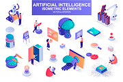Mega Bundle Isometric Elements, an Illustration by alexdndz (Thumbnail 2 of 27)