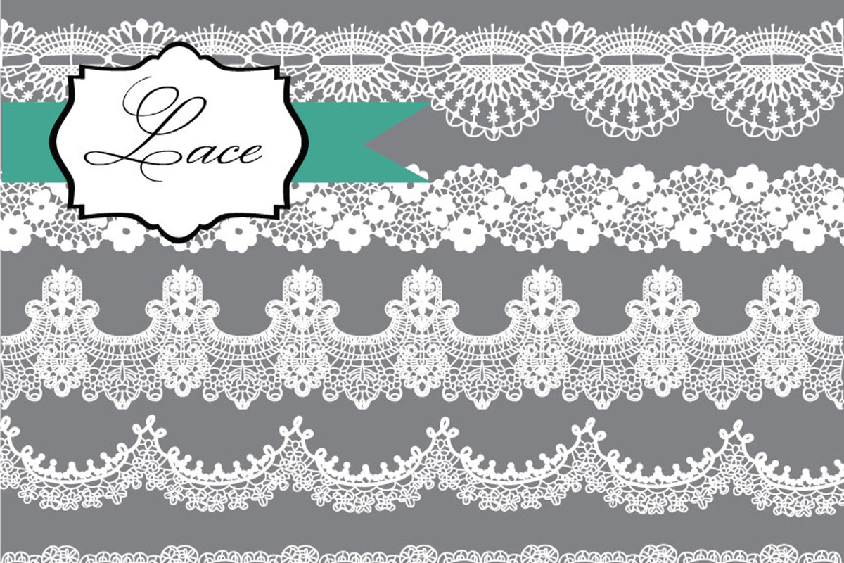 Lace Borders Clipart