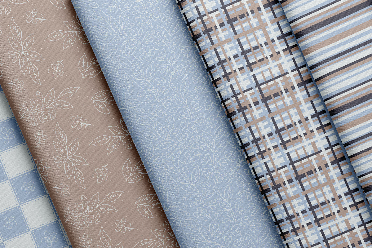 Wild Flowers Collection, a Pattern Graphic by Zim Varezhkin (Photo 4 of 8)