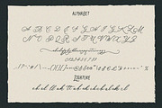 Delicate Lovers -Calligraphy font, a Script Font by MaxArt (Thumbnail 6 of 8)
