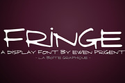 Fringe, a Handwritten Font by La Boite Graphique (Thumbnail 1 of 5)