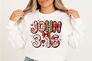 John 316 Png, Preppy Valentine Png, an Illustration by Designking (Thumbnail 5 of 6)