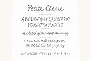 Petite Cherie Handwritten Script, a Handwritten Font by Pink Coffie (Thumbnail 13 of 13)