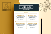 Professional Resume Template Rania, a Resume Template by AdeevaResume (Thumbnail 4 of 5)