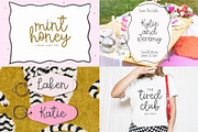 Cute & Trendy Font Bundle | Vol 2, a Handwritten Font by KA Designs (Thumbnail 9 of 15)