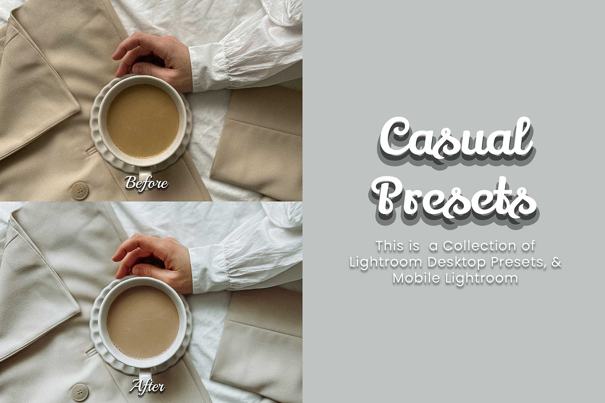 30 Casual Lightroom Collection, a Preset Add-On by 3Motional (Photo 3 of 11)