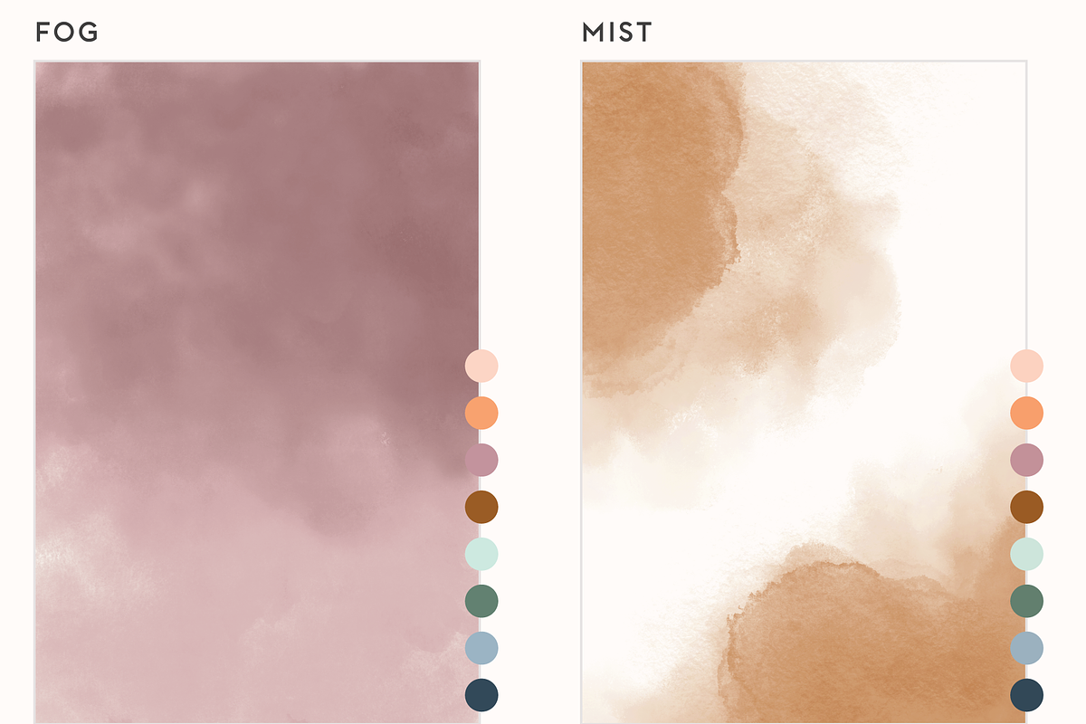 Watercolor Background Bundle, a Texture Graphic by cassi has hobbies (Photo 4 of 6)