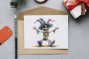 Halloween Funny Skeleton Sublimation, an Illustration by RobertsArt (Thumbnail 4 of 7)