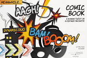 Comic Book Graphics, an Object Graphic by WhiteSpace Design Studio (Thumbnail 1 of 2)