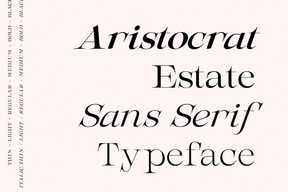 AristocratEstate - Luxury Serif Type, a Serif Font by HipFonts (Photo 1 of 9)