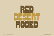 MONGO, a Font by Komet & Flicker (Thumbnail 9 of 10)