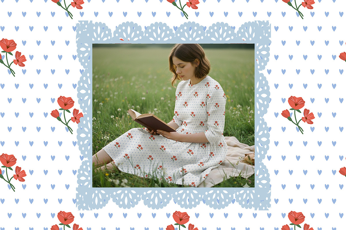 Heirloom Hearts - Seamless Pattern, a Pattern Graphic by Essentially Nomadic (Photo 6 of 13)