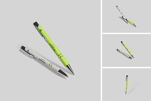 Pen Mockup, a Pens & Pencil Mockup by Pikachudesign
