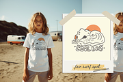Boys Surf Print Pattern Collection, a Decorative Illustration by Coco & Cub Studio (Thumbnail 9 of 11)