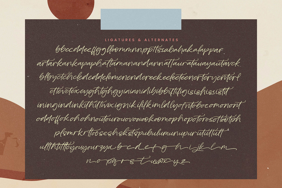 Bluebell Cottage Modern Handwritten, a Script Font by stylishtype.co (Photo 14 of 15)