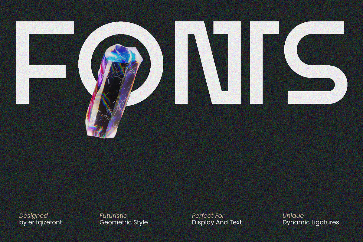 ERF Alanteta Gothic Geometric Font, a Font by Erifqizefont (Photo 13 of 15)