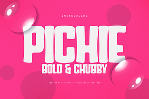 Pichie Cute Display Font