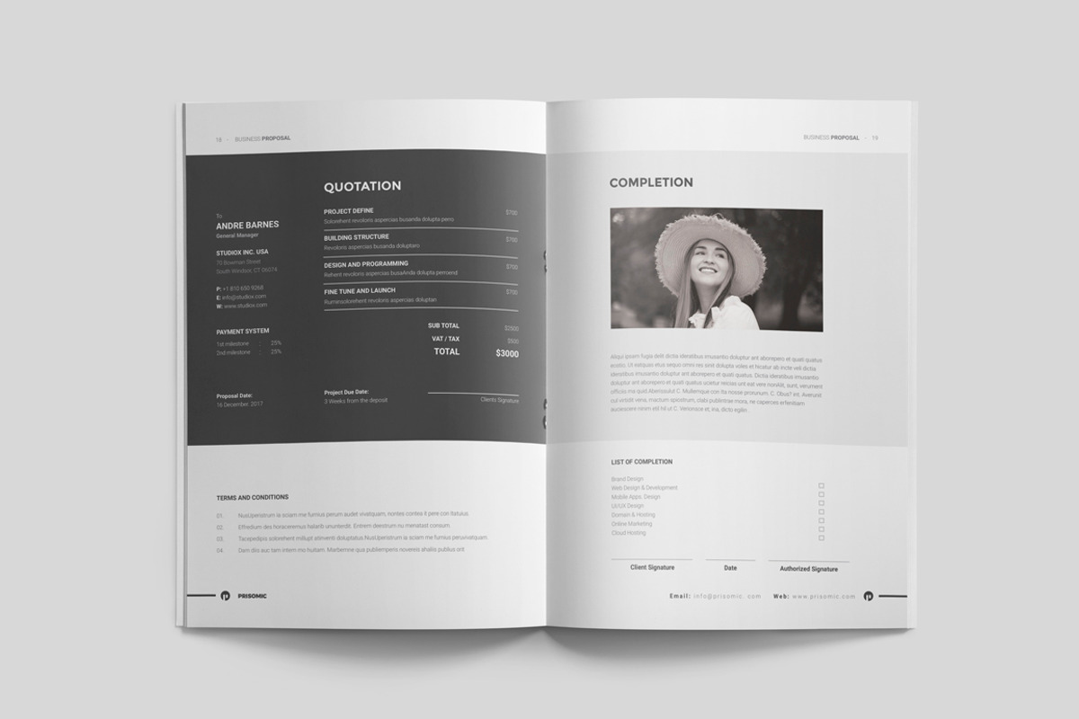 Proposal, a Brochure Template by DesignJanala (Photo 9 of 10)