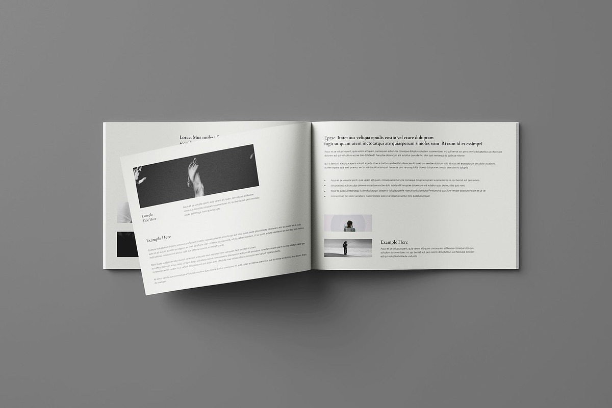 Book Title Landscape Layout, a Brochure Template by Seeing-art (Photo 7 of 13)