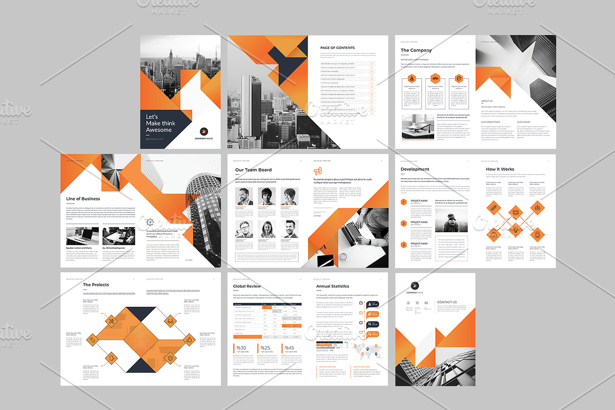 Brochure Bundle - 4 in 1, a Brochure Template by Brochure-Market (Photo 30 of 39)