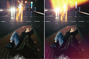 Film Light leak overlays, a Social Media Template by Presets store (Thumbnail 9 of 10)