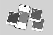 Social Media Post Carousel Mockup, a Product Mockup by graphypix (Thumbnail 3 of 4)