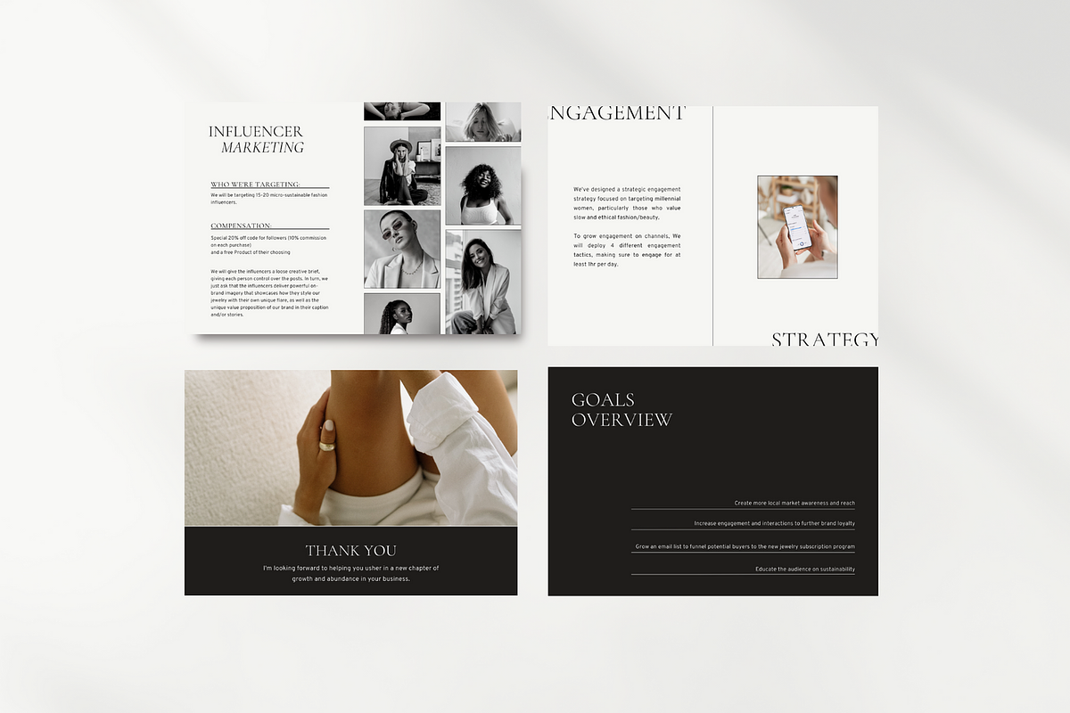 Social Media Strategy Template Canva, a Templates & Theme by Anessta & Co (Photo 7 of 9)