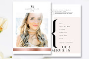 Salon Promotional Flyer PSD, a Flyer Template by Marham Labeling Co (Thumbnail 1 of 2)