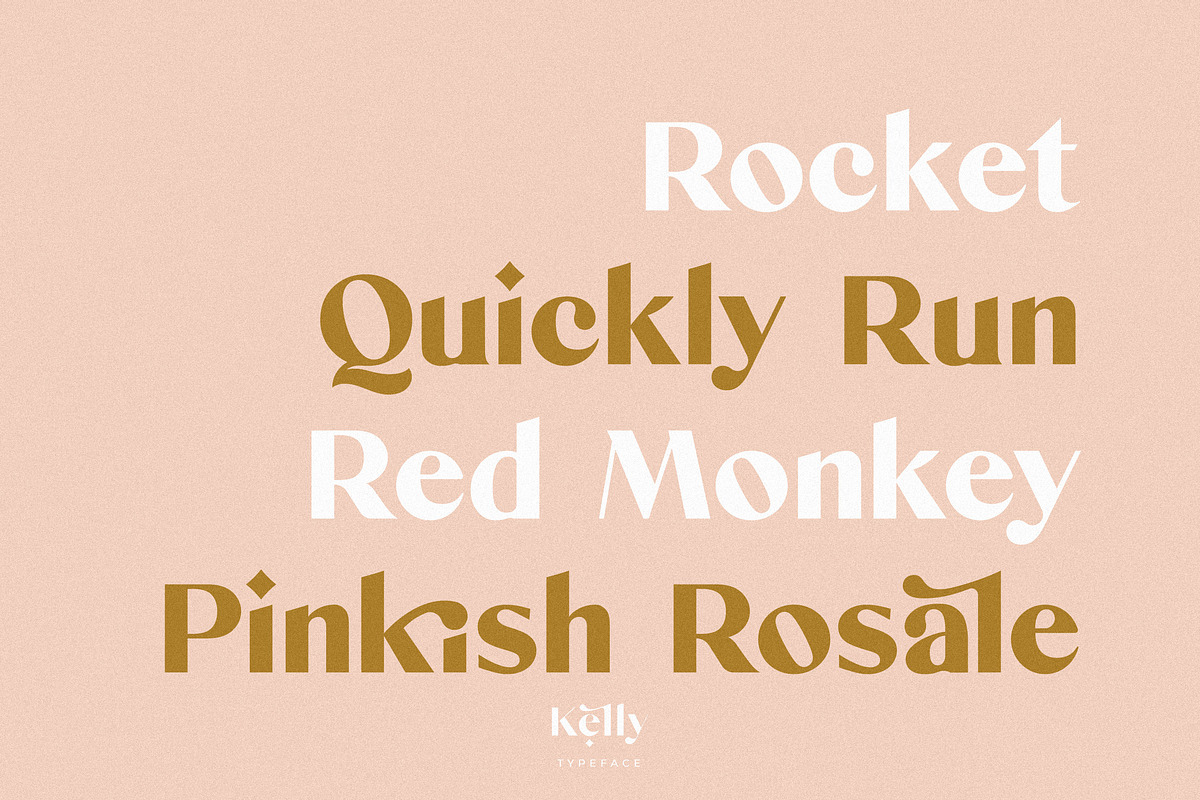 Kelly - Classy Sans Serif, a Sans Serif Font by Kaligra.co (Photo 30 of 38)