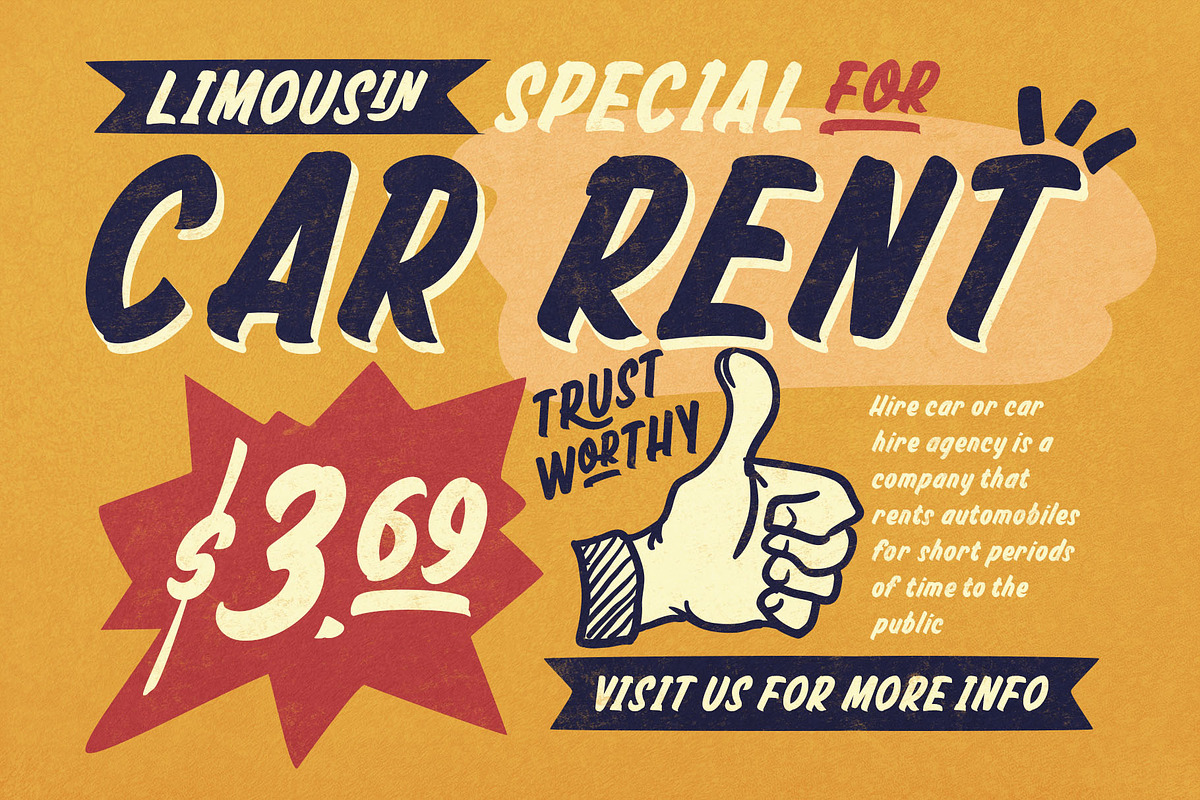 Deertail Brush Typeface, a Handwritten Font by alit design (Photo 16 of 17)