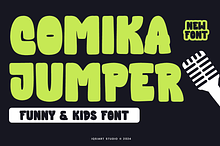 Comika Jumper - Kids & Funny Font