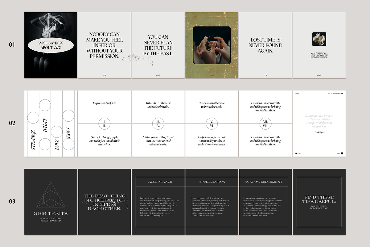 Instagram Carousel Bundle, a Social Media Template by Bonumo (Photo 4 of 24)
