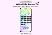 Instagram Story Calendar - JULY, a Social Media Template by Cherry Paper Co (Thumbnail 2 of 2)