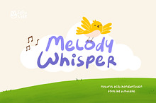 Melody Whisper Cute Handwriting