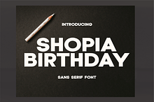 Shopia Birthday
