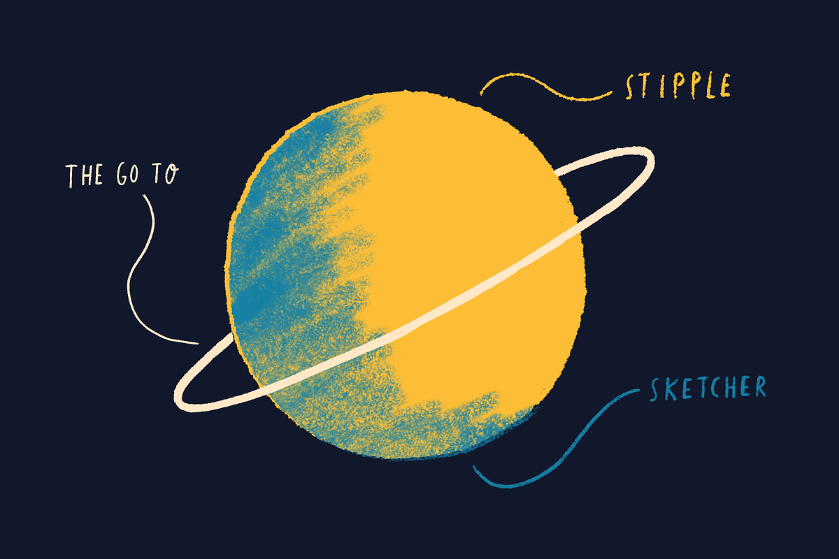 Liner Procreate Brush Set, a Brush Add-On by Idle Letters (Photo 6 of 6)