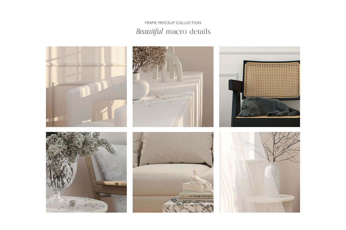 JAPANDI Minimalist Frame Mockup, a Household Mockup by Muse Mockups (Photo 17 of 20)