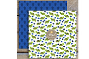 Turtle Boy Digital papers & Clipart, a Pattern Graphic by JennyL Designs (Thumbnail 3 of 6)