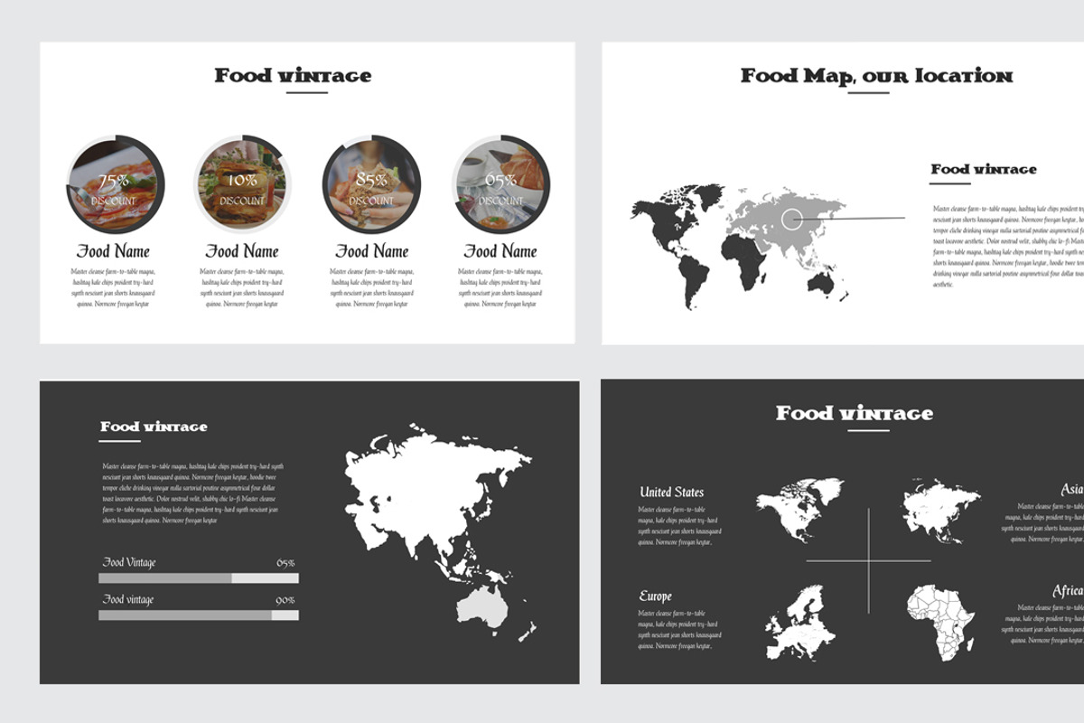 Food Vintage Keynote Template, a Presentation Template by ZAAS (Photo 11 of 12)