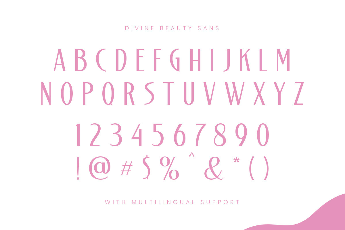 The Devine Beauty - Chic Companion, a Sans Serif Font by Letterhend Studio (Photo 9 of 9)