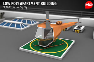 Low Poly Apartment Building