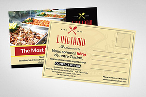 Restaurant Post Card