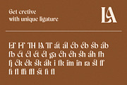 Mavela Unique Classic Serif font, a Serif Font by RantautypeStudio (Thumbnail 13 of 17)
