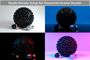 Octane Render Studio Setup For C4D