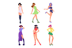 Fashion. Stylish beauty characters, an Object Illustration by Onyx