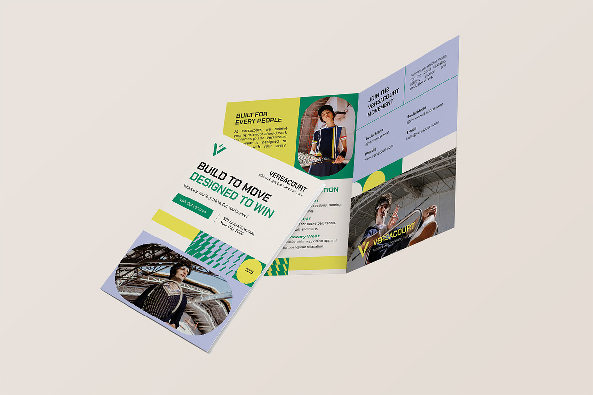 Versacourt - Bifold Brochure, a Brochure Template by StreaksideStd (Photo 3 of 3)