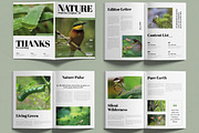 Nature Magazine Template, a Magazine Template by MightyDesign (Thumbnail 2 of 6)