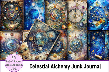 Celestial Alchemy Junk Journal